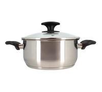 Faitout - MENASTYL - 6020255 - En acier inoxydable - 20 cm - Tous feux dont induction
