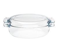 Pyrex Cocotte 1450076 Ovale en verre borosilicate 38 x 23 cm 5,8 L