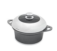 Faitout revêtement Dur comme la pierre avec couvercle 28 cm Mathon