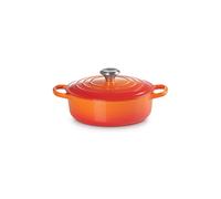 LE CREUSET Faitout Risotto en fonte émaillée 30 cm Volcanique