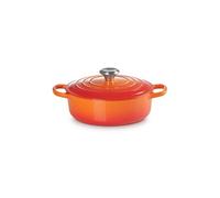 LE CREUSET Faitout Risotto en fonte émaillée 30 cm Volcanique