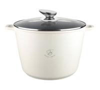 Faitout - ROYAL SWISS - 24 cm - 6,2 L - Poignées amovibles - Antiadhésif effet marbre