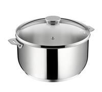 Faitout Salvaspazio+ avec son couvercle 24 cm en acier inoxydable 26.8x27 cm