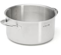 - Faitout Sans Couvercle En Inox Prim'appety - 24 Cm - Sans Pfas, Inox 18/10 De Qualité Professionnelle, Fond Magnétique Épais Pour Cuisson Maîtrisée, Tous Feux + Four, Finition Poli Brossé