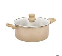 Faitout Solstice D24cm 4,6L beige - 5 five simply smart