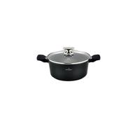 Faitout Swiss Haus SH-BC24B - 24cm - 4L - Tous feux dont induction - Noir