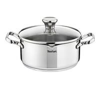 Faitout - TEFAL - A70544 - 24 cm (4,7 L) - Inox - Compatible induction