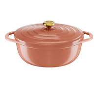 Tefal Faitout Air Soft Light ovale 30 x 23 cm en fonte d'aluminium induction Terracotta