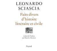 Faits divers d'histoire littéraire et civile