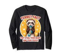 Faits drôles sur Le Furet : Ils volent Votre cœur et Vos Chaussettes Blague Manche Longue