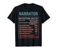 Faits drôles sur le narrateur T-Shirt