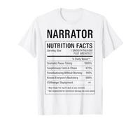 Faits drôles sur le narrateur T-Shirt