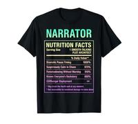 Faits drôles sur le narrateur T-Shirt