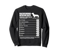 Faits drôles sur Le Personnage du Chien Teckel Sweatshirt