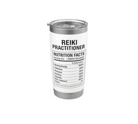 Faits drôles sur les praticiens du Reiki Gobelet isotherme en acier inoxydable double paroi