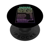 Faits drôles sur l'instructeur Hapkido PopSockets PopGrip Adhésif