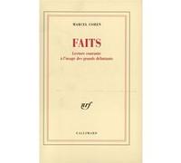 Faits Marcel Cohen (Auteur)