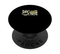 Faits Non sollicités sur Les Pigeons Faits Amusants Questions sur Les Oiseaux PopSockets PopGrip Adhésif