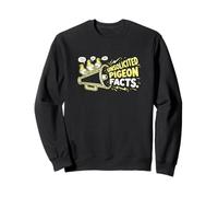 Faits Non sollicités sur Les Pigeons Faits Amusants Questions sur Les Oiseaux Sweatshirt