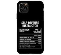 Faits nutritionnels de l'instructeur d'autodéfense Coque pour iPhone 11 Pro Max