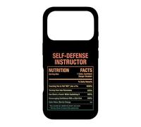 Faits nutritionnels de l'instructeur d'autodéfense Coque pour iPhone 17 Pro