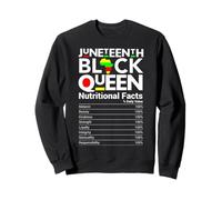 Faits nutritionnels Juneteenth Black Queen Sweatshirt