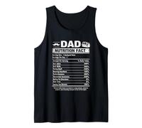 Faits nutritionnels pour Papa, Cadeau Amusant pour la fête des pères Débardeur