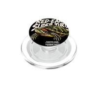 Faits sur la Tortue à Oreilles Rouges pour Les Amoureux des Reptiles PopSockets PopGrip pour MagSafe