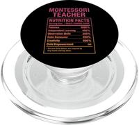 Faits sur les enseignants Montessori PopSockets PopGrip pour MagSafe