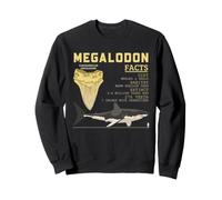 Faits sur Les mégalodons : Les Amateurs de Requins, Dents, Sciences océaniques préhistoriques Sweatshirt
