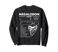 Faits sur Les mégalodons : Les Amateurs de Requins, Dents, Sciences océaniques préhistoriques Sweatshirt