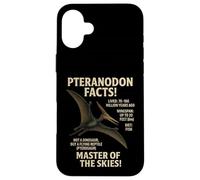 Faits sur Les ptéranodons | Reptile Volant préhistorique éducatif Coque pour iPhone 16 Plus