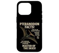 Faits sur Les ptéranodons | Reptile Volant préhistorique éducatif Coque pour iPhone 16 Pro