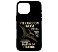 Faits sur Les ptéranodons | Reptile Volant préhistorique éducatif Coque pour iPhone 16 Pro Max