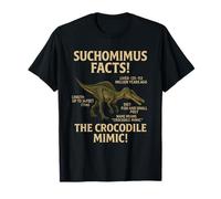 Faits sur Suchomimus | Dinosaure éducatif préhistorique T-Shirt