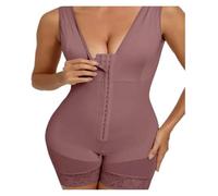 Fajas Colombianas Shapewear for Women Tummy Control Post Surgery Full Body Shaper Butt Lifter with Zipper Front body gainant(Lila,XL)