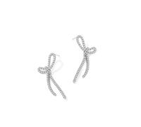 Fajewellery Boucles d'oreilles en argent 925 avec zircone pour femme et fille