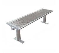 FAJNUZI2024 Banquette Jardin Banc de Parc extérieur, Chaise d'extérieur sans Dossier Tout en Acier, Convient aux Jardins, Cours, pelouses et arrière-Cours siège de Jardin(XL)