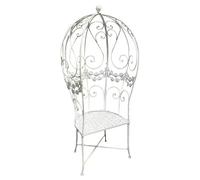 FAJNUZI2024 Banquette Jardin Chaise de Loisirs d'extérieur en métal de Style européen, Chaise de Parc Artistique, Chaise Princesse de Cour de Balcon siège de Jardin