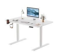 FAJNUZI2024 Bureau de Jeu Support métallique en Forme de T for Ordinateur Bureau électrique, Hauteur réglable