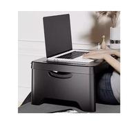 FAJNUZI2024 Bureau d'ordinateur Bureau d'ordinateur en Bois Massif, Table de lit, Support Rangement Simple, Levage et Pliage for Ordinateur Portable avec roulettes