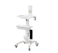 FAJNUZI2024 Bureau d'ordinateur Chariot de Nettoyage Dentaire, Armoire Rangement for équipement beauté, Bureau d'ordinateur, Support, Clinique Mobile avec roulettes