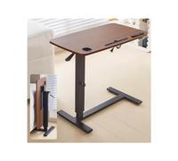 FAJNUZI2024 Bureau d'ordinateur Table de Chevet Haut Gamme, Bureau d'ordinateur Portable Mobile, Pliable et réglable, canapé à Domicile avec roulettes