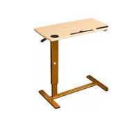 FAJNUZI2024 Bureau d'ordinateur Table de Chevet Mobile Pliable for Ordinateur Portable, Table élévatrice, canapé sur Le lit, Petite Bureau avec roulettes