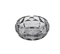 FAJNUZI2024 Cendrier Ashtray Made of Glass for Living Room Room Office Desktop Transparent Ashtray Cigarette Cendrier(Grigio,Petit)