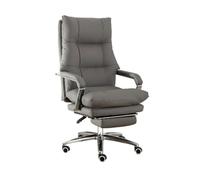FAJNUZI2024 Chaise de Bureau Chaise de Bureau de Luxe Chaise d'ordinateur inclinable Ergonomique Confort à la Maison Pause déjeuner canapé Chaise Peut soulever et Tourner Fauteuil de Bureau(Grigio)