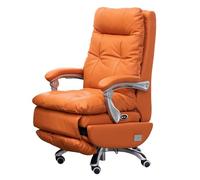 FAJNUZI2024 Chaise de Bureau Chaise de Bureau exécutive en Cuir véritable avec Fonction inclinable for Bureau à Domicile et étude Chaise d'ordinateur électrique Fauteuil de Bureau