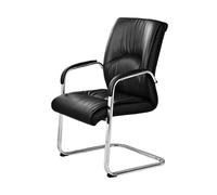 FAJNUZI2024 Chaise de Bureau Chaise de conférence élégante et Simple, Chaise d'ordinateur Domestique, Chaise d'invité de la Foire du Matin, Fauteuil en Cuir PU Fauteuil de Bureau