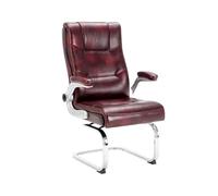 FAJNUZI2024 Chaise de Bureau Chaise d'ordinateur à nœud, siège pivotant, Protection Lombaire, Chaise de Bureau sédentaire Confortable, Chaise d'étude à Domicile Fauteuil de Bureau(Burgundy)