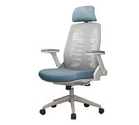FAJNUZI2024 Chaise de Bureau Chaise Ergonomique Soutien Lombaire Chaise de Bureau Chaise d'ordinateur pivotante Confortable for étude à Domicile siège d'écriture Fauteuil de Bureau(Blue)